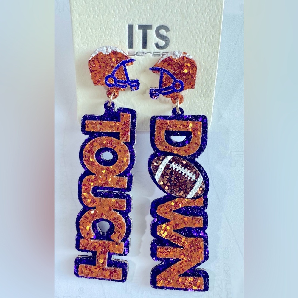 Football Earrings